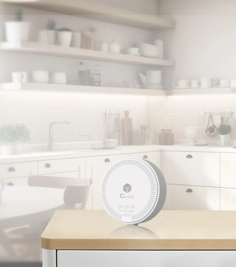 Кубический детектор природного газа для дома