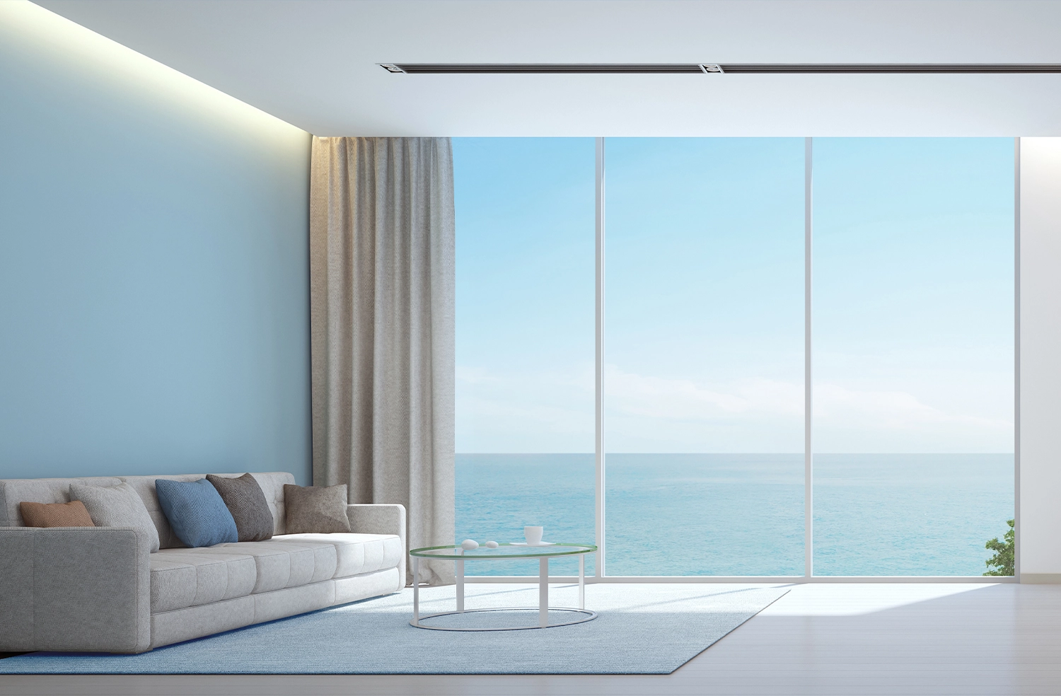 Применение передатчика для монтажа воздуховода AM6208D