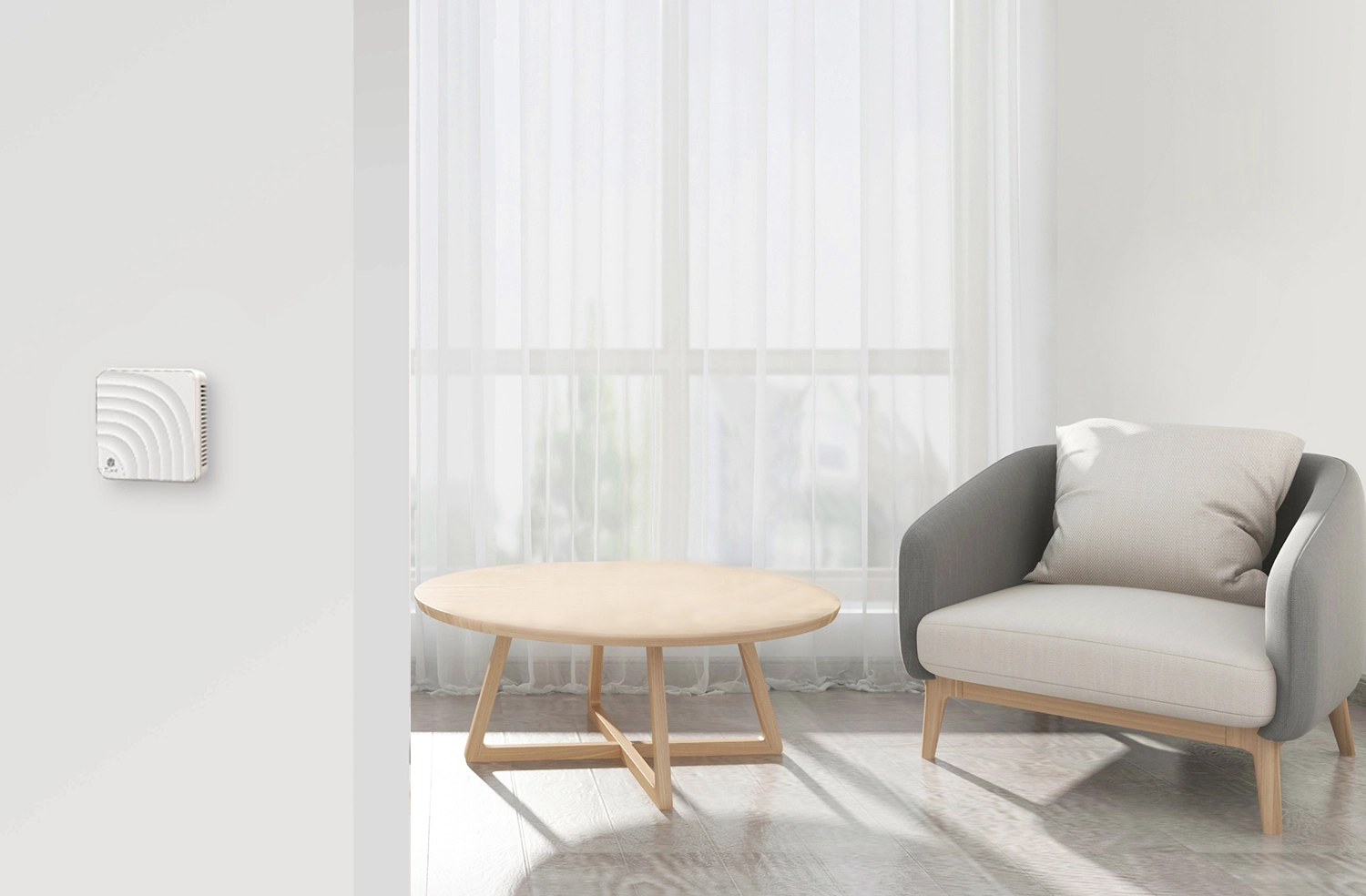 Применение настенного крепления передатчика AM6208W