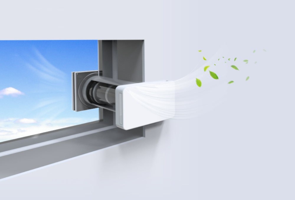 Технология усовершенствованного датчика Cubic для настенных вентиляторов улучшает качество воздуха в помещении