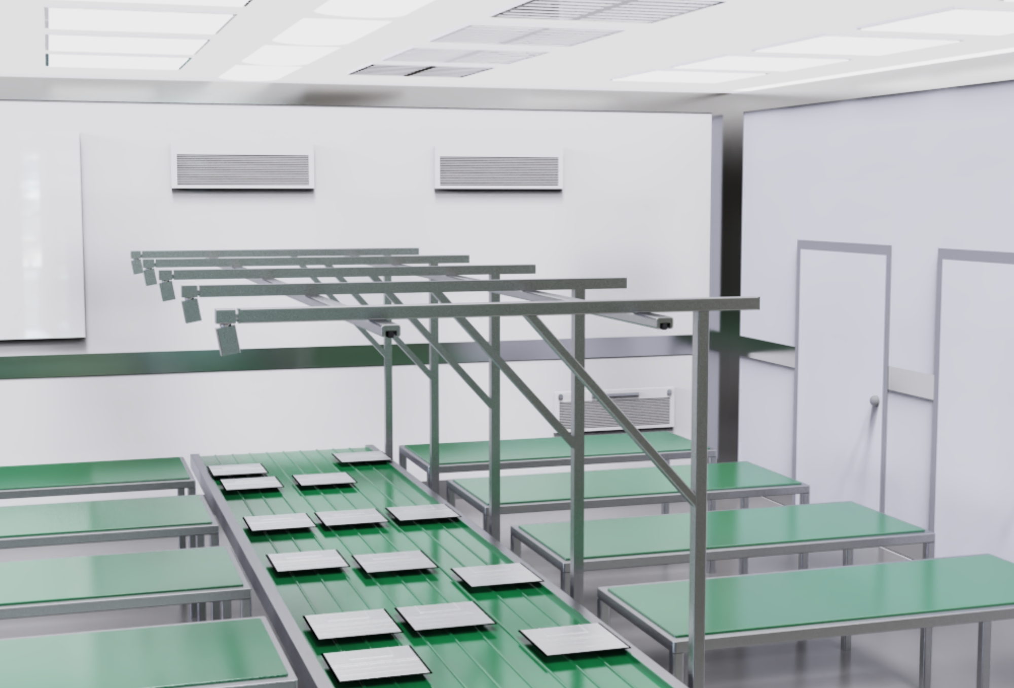 Кубический счетчик воздушнодесантной оптически частицы для индустрии индикаторного дисплея