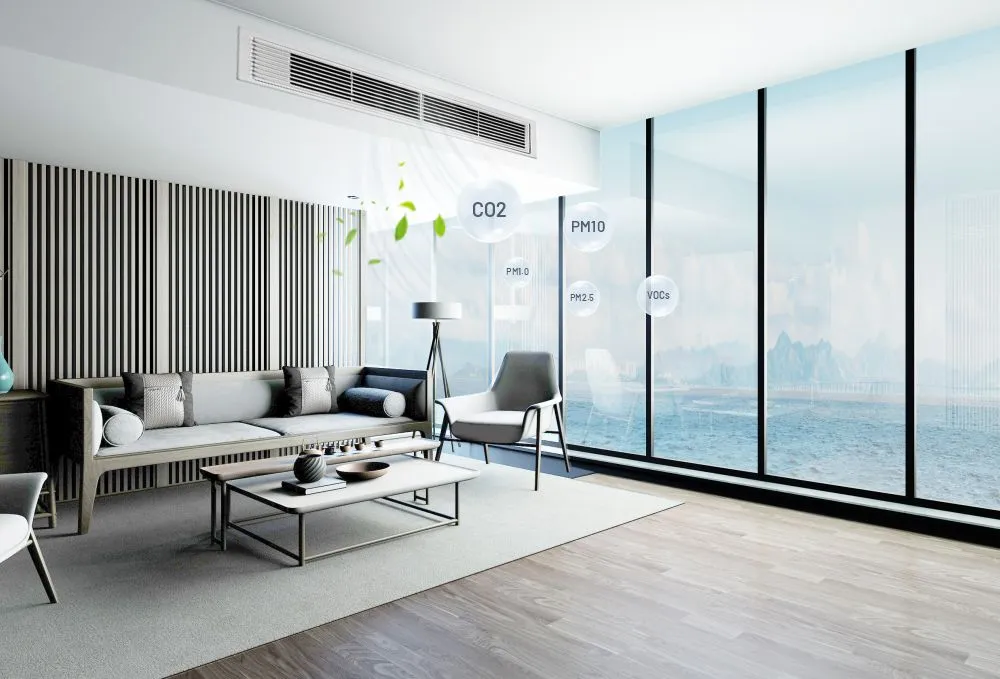 Системы зондирования кубического свежего воздуха